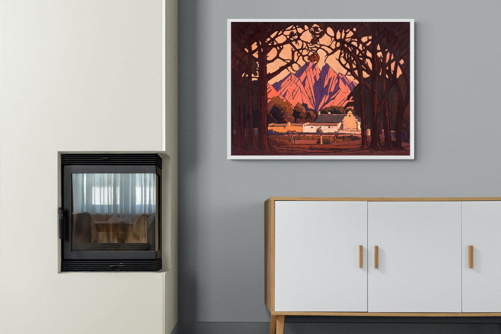 Farm Jonkershoek-Wall_Art-100 x 75cm-Mounted Canvas-White-Pixalot