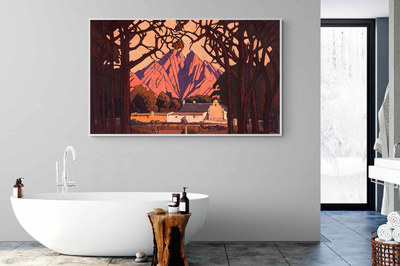 Farm Jonkershoek-Wall_Art-180 x 110cm-Mounted Canvas-White-Pixalot