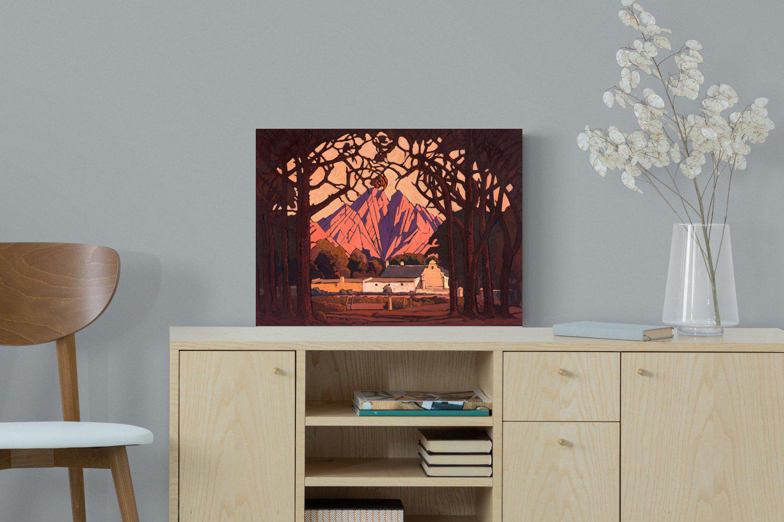 Farm Jonkershoek-Wall_Art-60 x 45cm-Mounted Canvas-No Frame-Pixalot