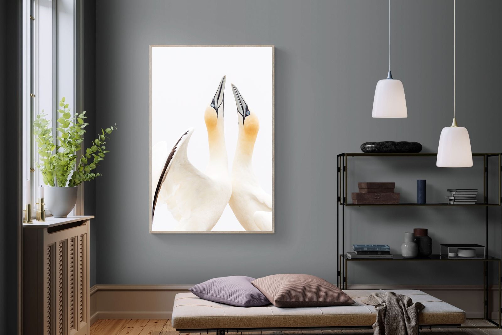 Flirt-Wall_Art-120 x 180cm-Mounted Canvas-Wood-Pixalot