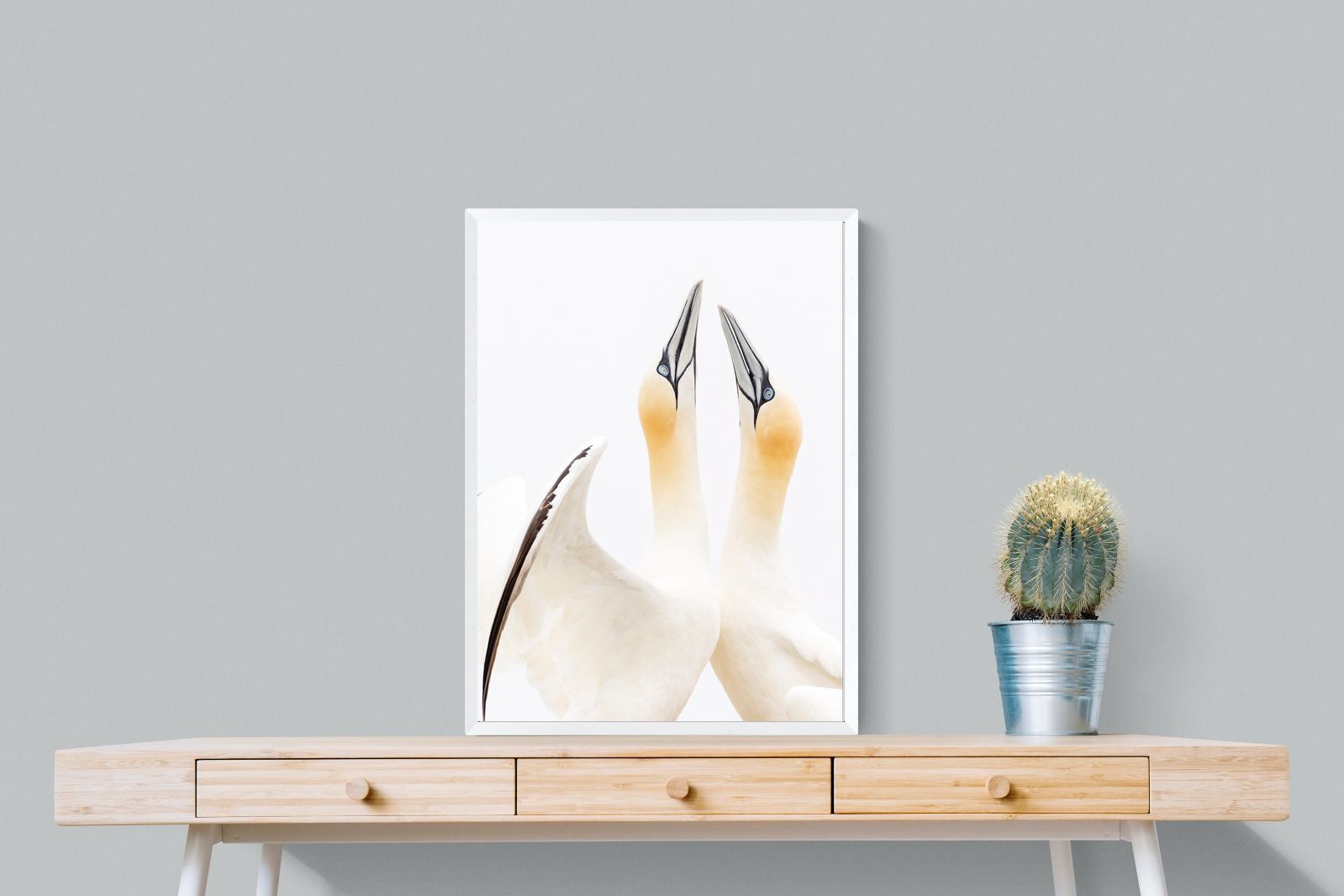 Flirt-Wall_Art-60 x 80cm-Mounted Canvas-White-Pixalot