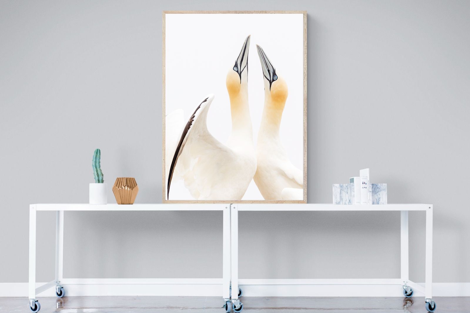 Flirt-Wall_Art-90 x 120cm-Mounted Canvas-Wood-Pixalot
