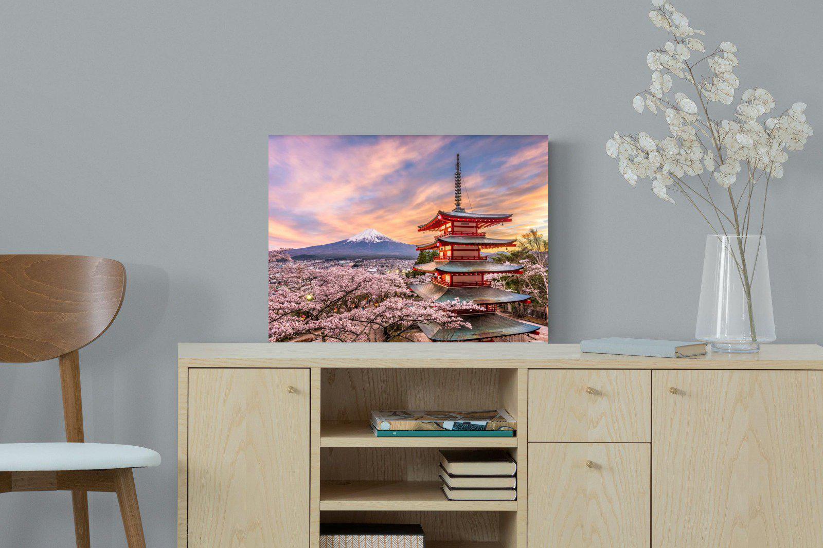 Fuji-Wall_Art-60 x 45cm-Mounted Canvas-No Frame-Pixalot