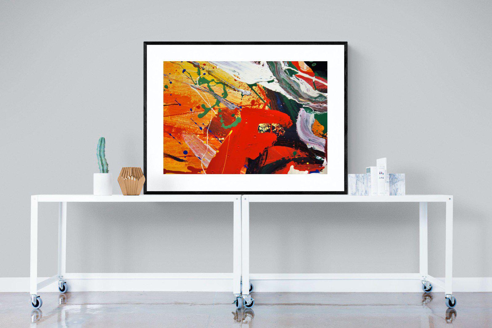 Fun in the Sun-Wall_Art-120 x 90cm-Framed Print-Black-Pixalot