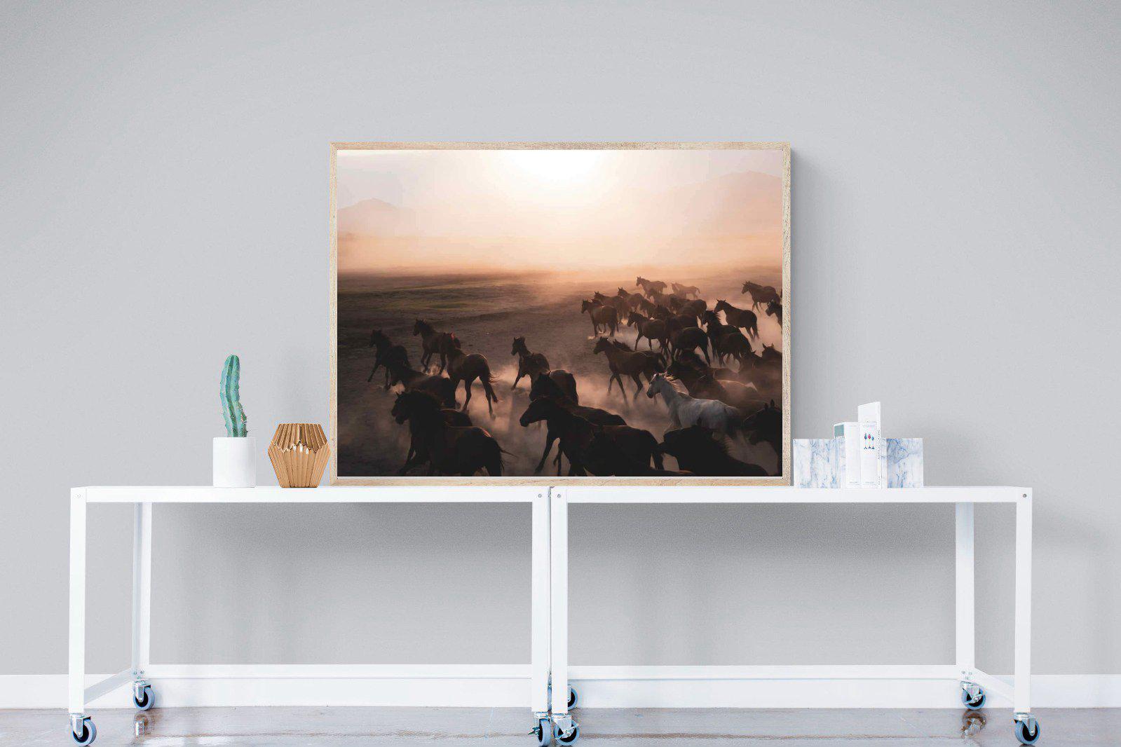Gallop-Wall_Art-120 x 90cm-Mounted Canvas-Wood-Pixalot