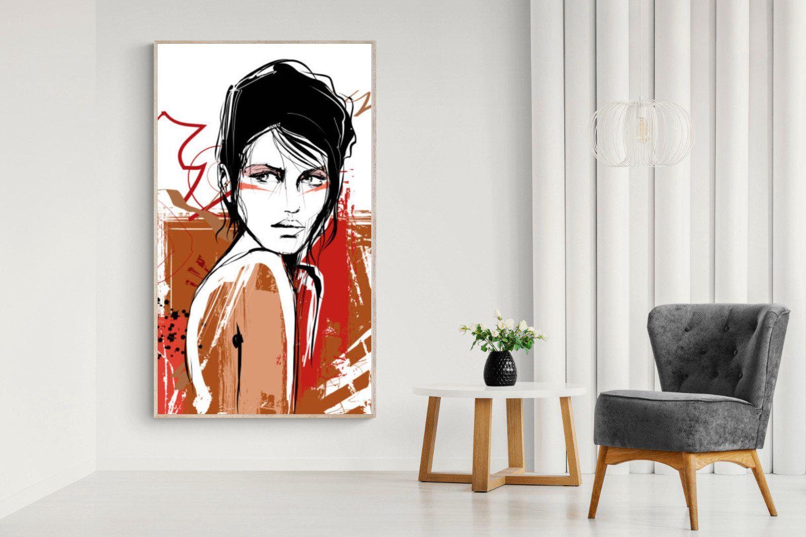 Glance-Wall_Art-130 x 220cm-Mounted Canvas-Wood-Pixalot