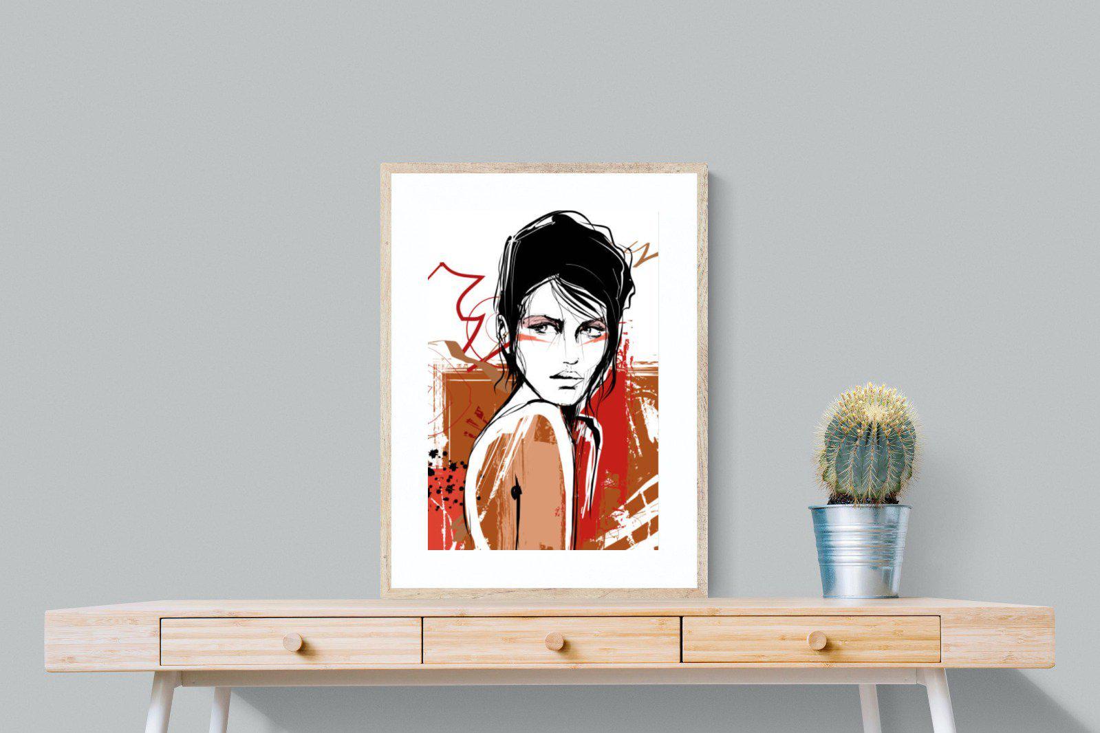 Glance-Wall_Art-60 x 80cm-Framed Print-Wood-Pixalot