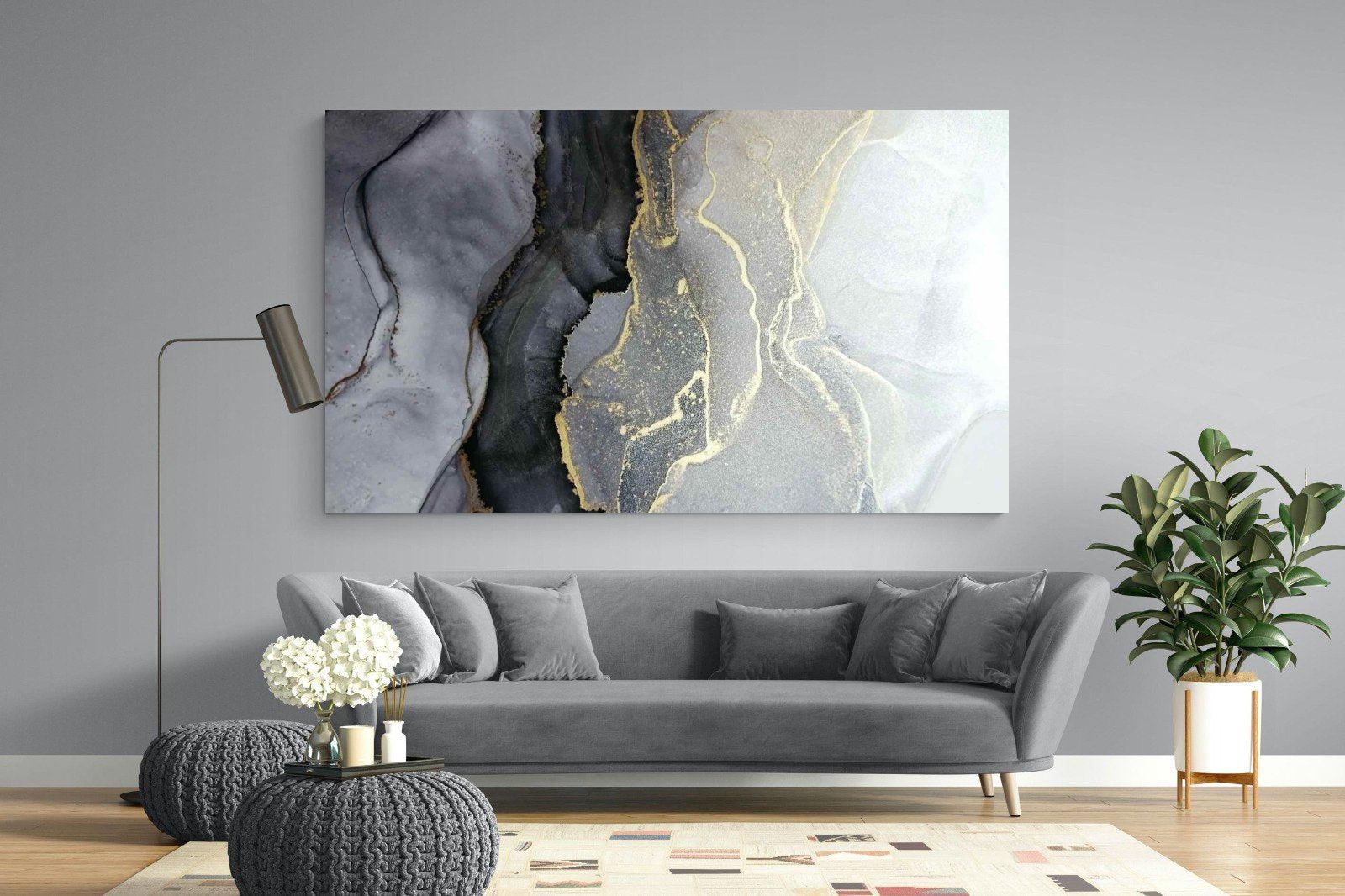Gold Thread-Wall_Art-220 x 130cm-Mounted Canvas-No Frame-Pixalot