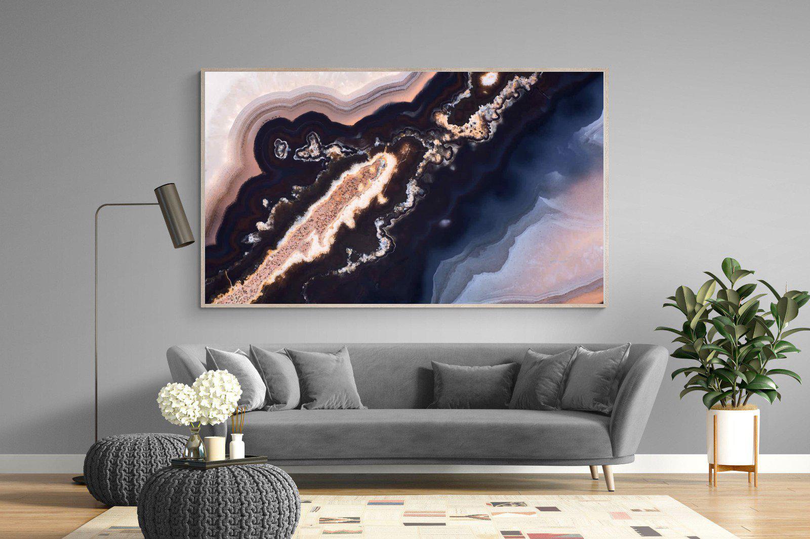 Gold Vein-Wall_Art-220 x 130cm-Mounted Canvas-Wood-Pixalot