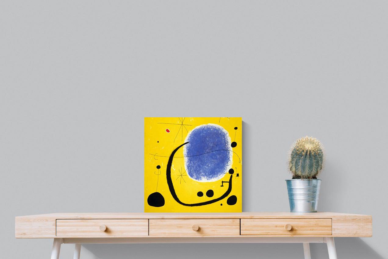 Gold of the Azure-Wall_Art-50 x 50cm-Mounted Canvas-No Frame-Pixalot