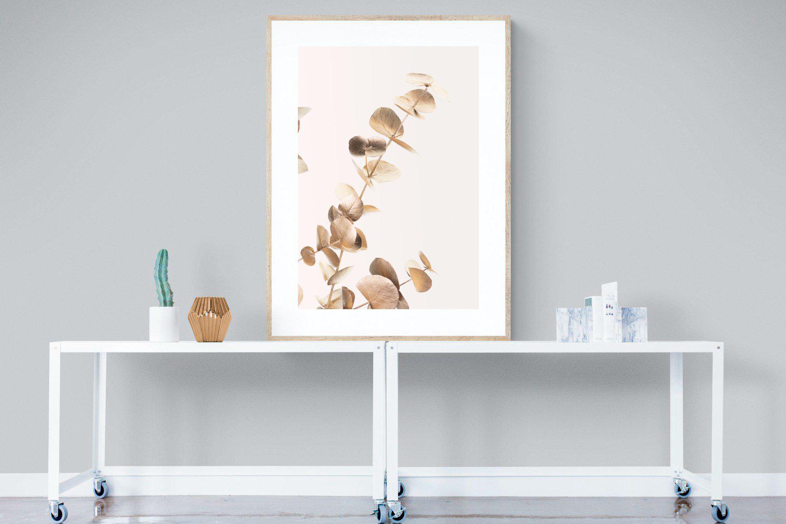 Golden Branch-Wall_Art-90 x 120cm-Framed Print-Wood-Pixalot