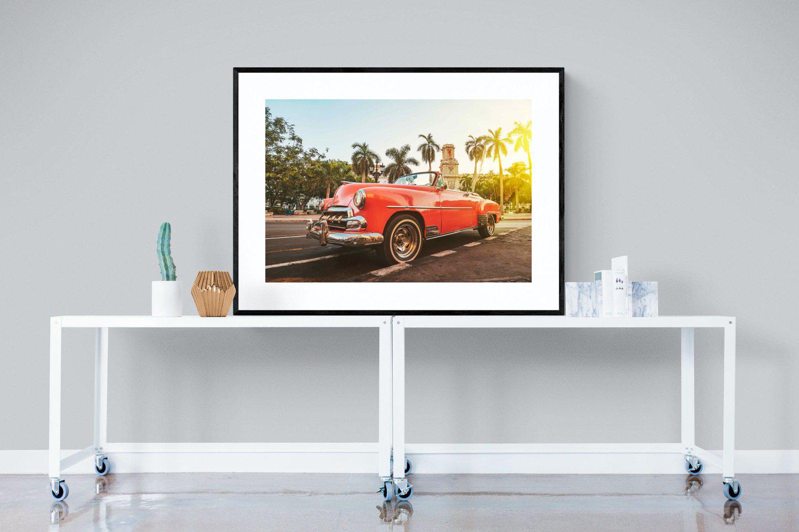 Havana-Wall_Art-120 x 90cm-Framed Print-Black-Pixalot