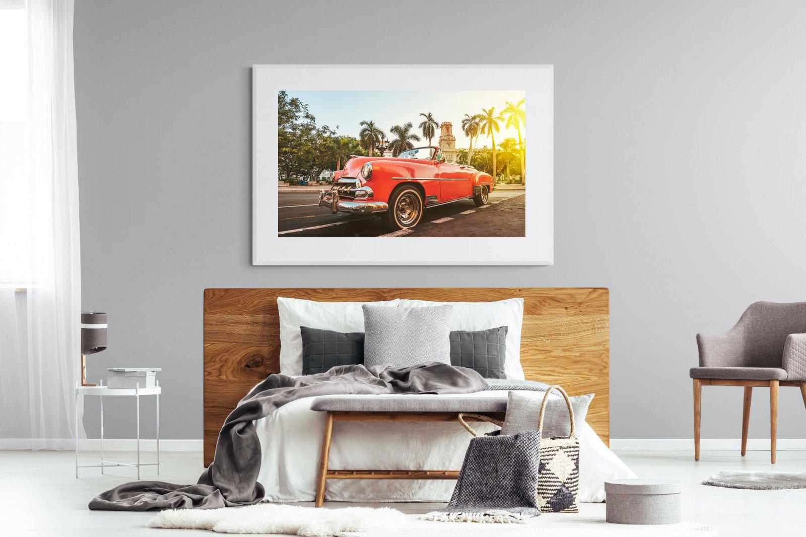 Havana-Wall_Art-150 x 100cm-Framed Print-White-Pixalot