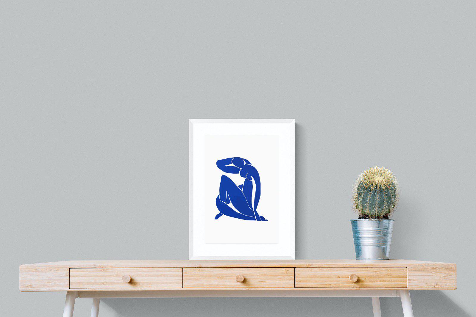 Henri Matisse-Wall_Art-45 x 60cm-Framed Print-White-Pixalot