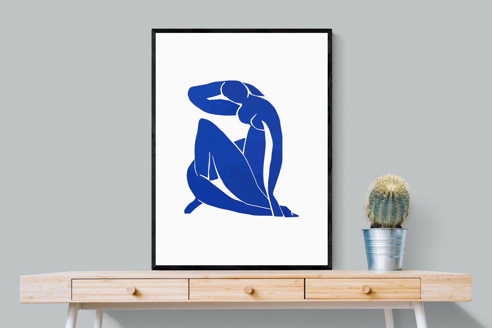 Henri Matisse-Wall_Art-75 x 100cm-Mounted Canvas-Black-Pixalot