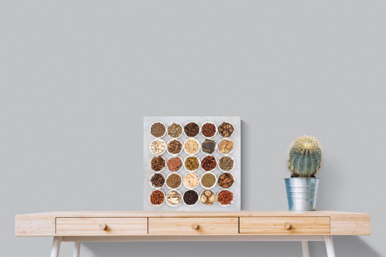 Herbal-Wall_Art-50 x 50cm-Mounted Canvas-No Frame-Pixalot
