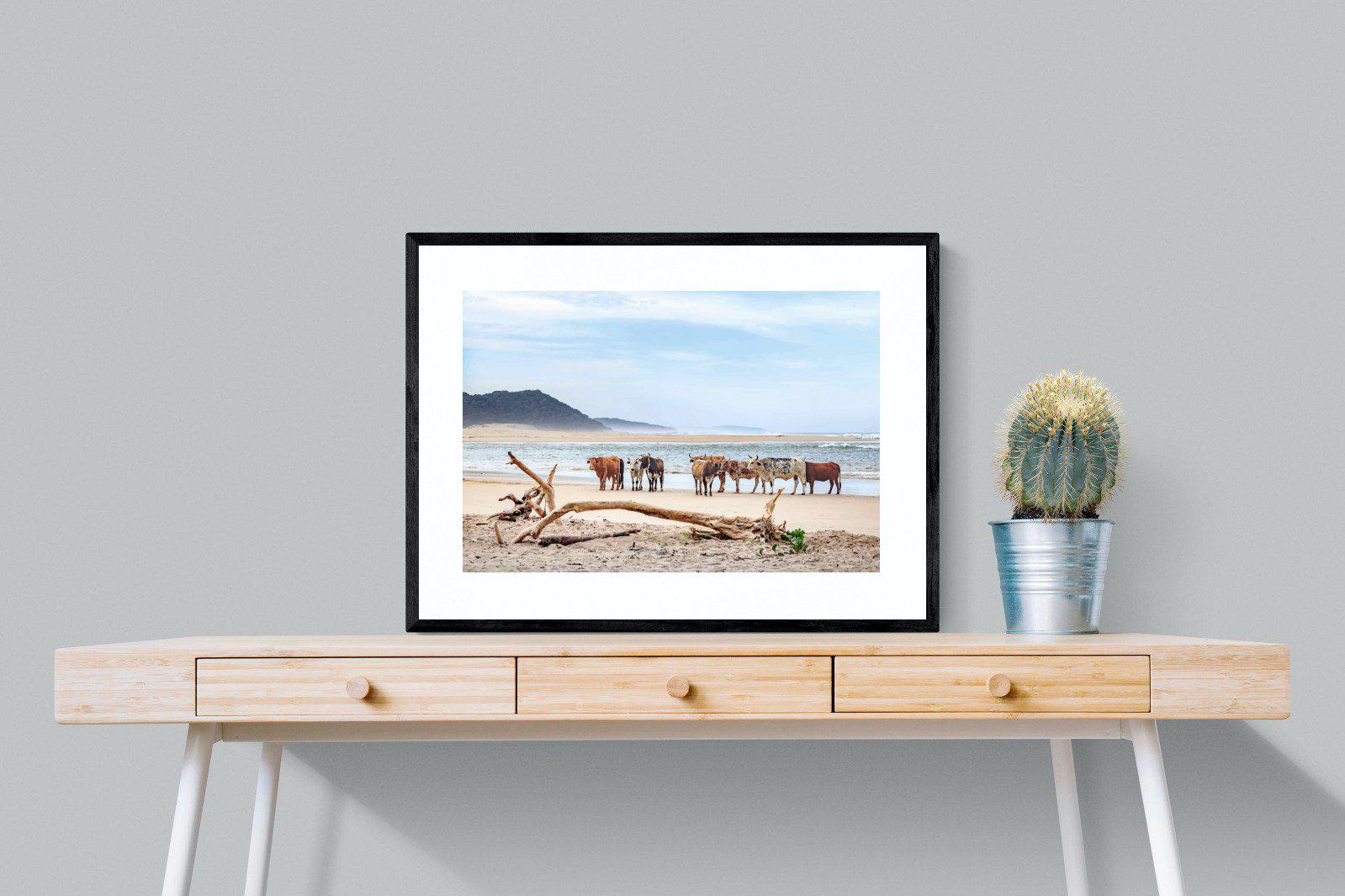 Indaba-Wall_Art-80 x 60cm-Framed Print-Black-Pixalot