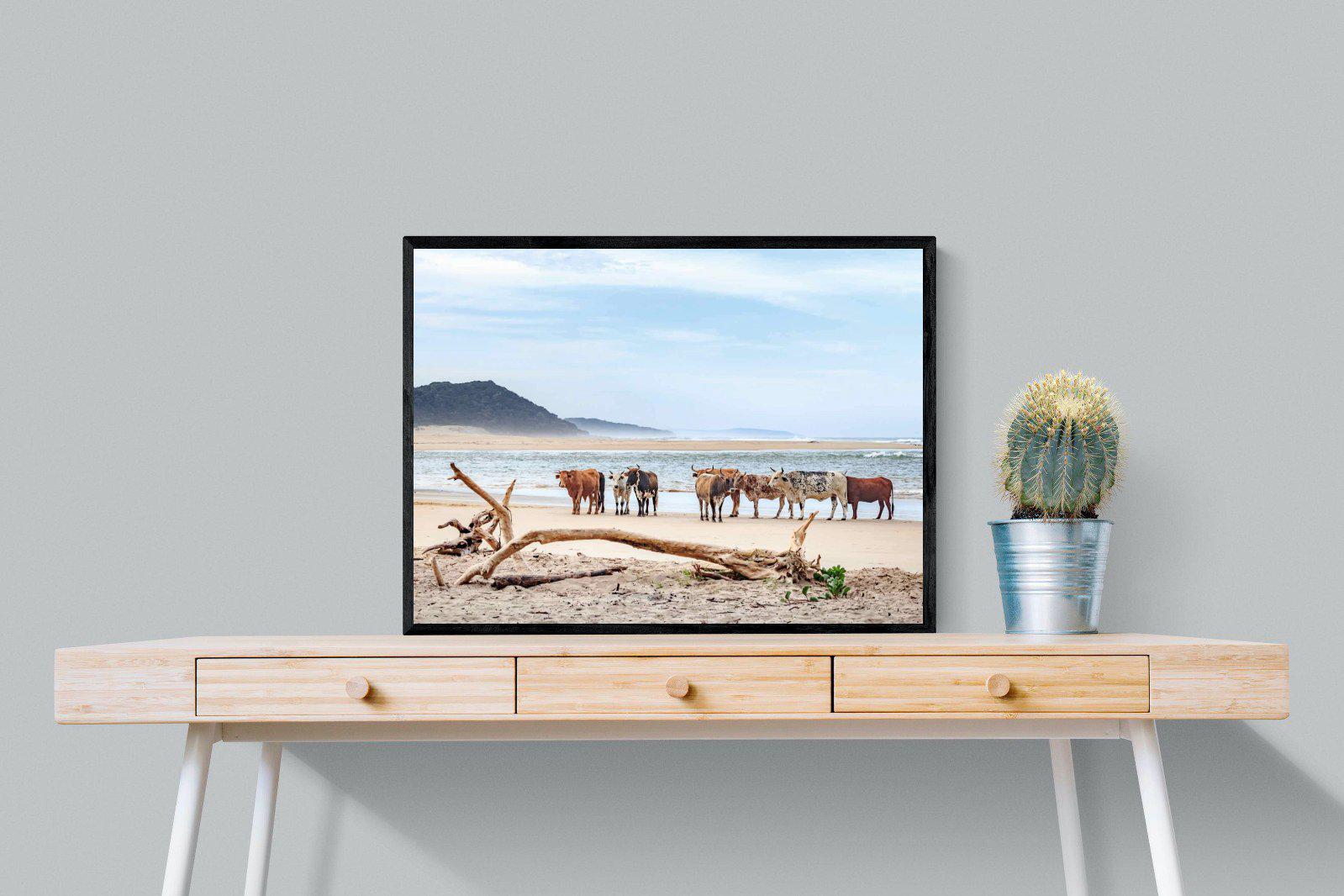 Indaba-Wall_Art-80 x 60cm-Mounted Canvas-Black-Pixalot