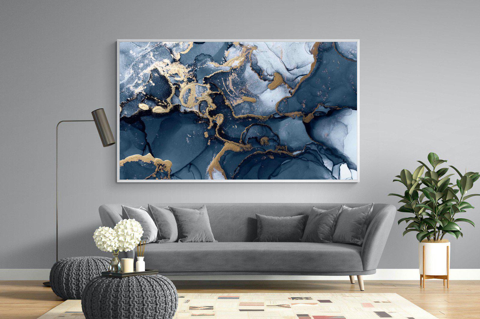 Indigo Ink-Wall_Art-220 x 130cm-Mounted Canvas-White-Pixalot
