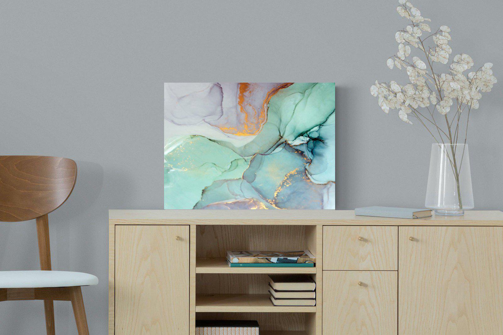 Ink-Wall_Art-60 x 45cm-Mounted Canvas-No Frame-Pixalot