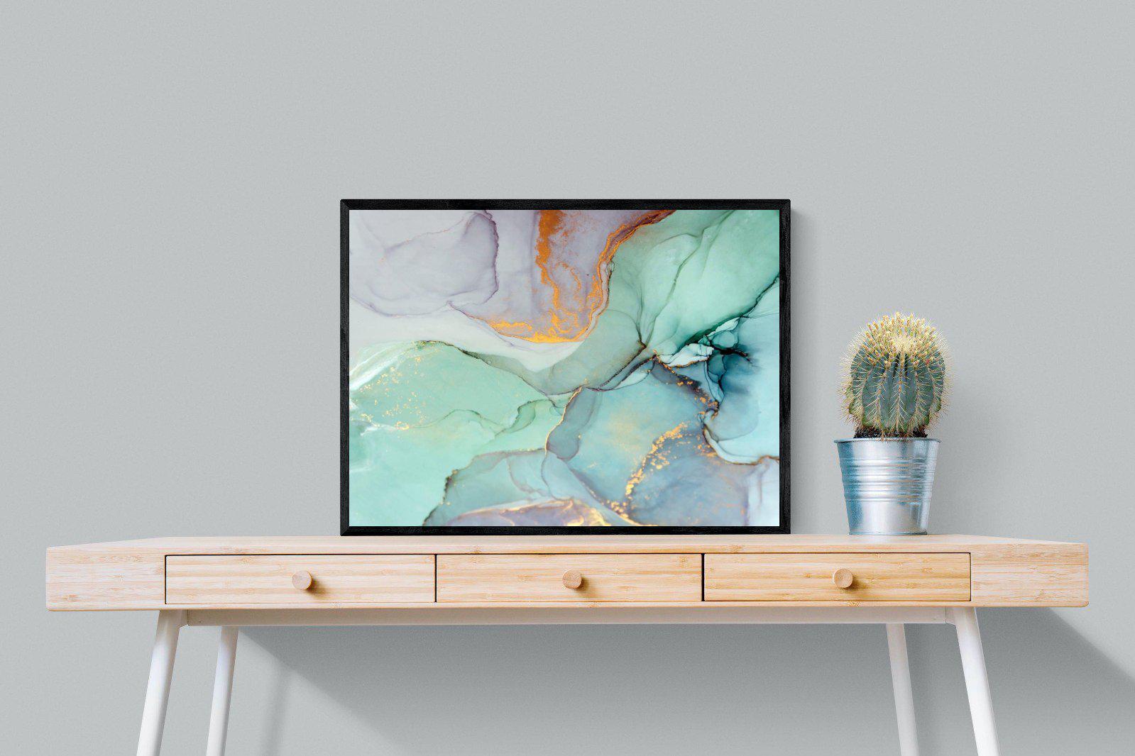 Ink-Wall_Art-80 x 60cm-Mounted Canvas-Black-Pixalot