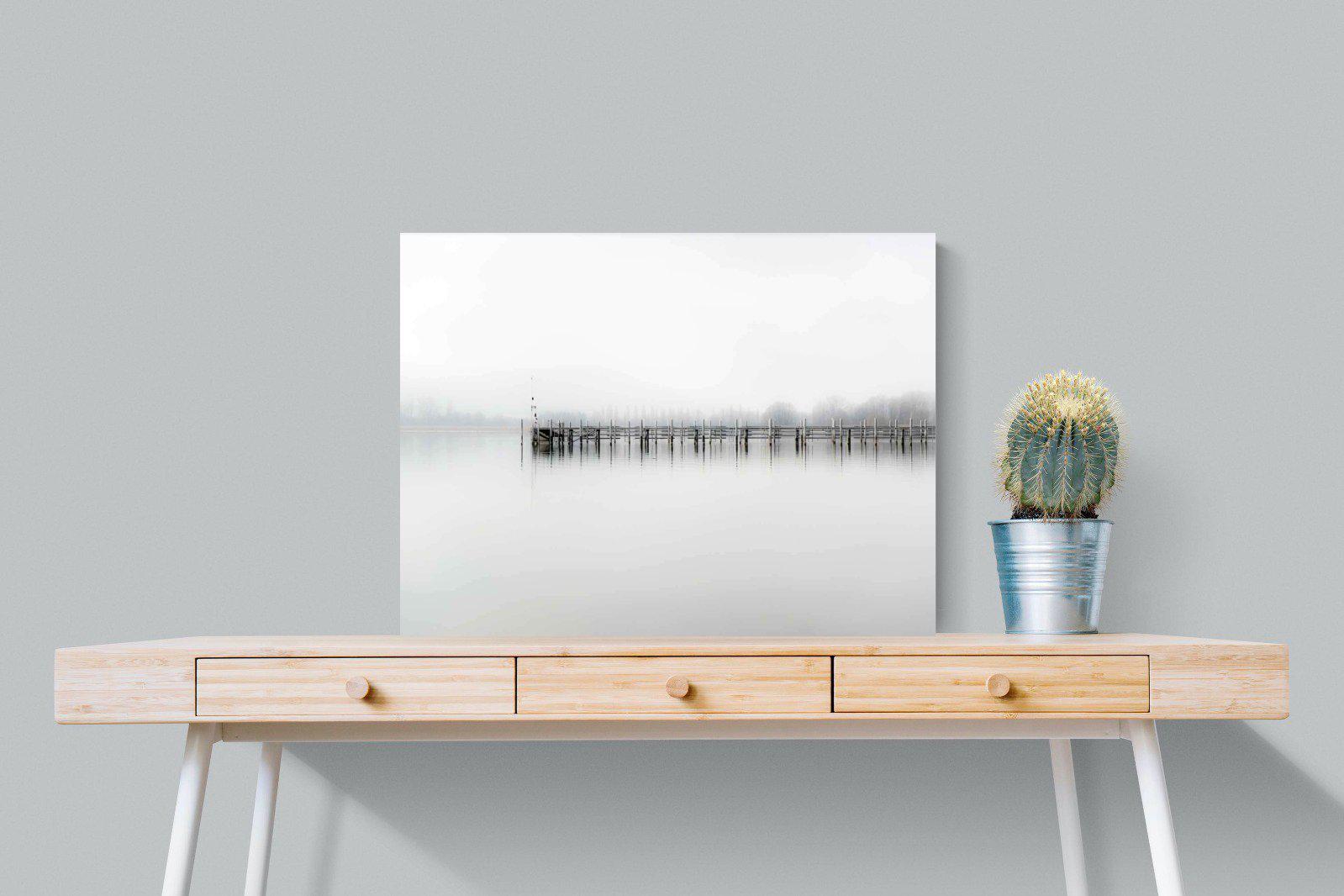 Jetty-Wall_Art-80 x 60cm-Mounted Canvas-No Frame-Pixalot