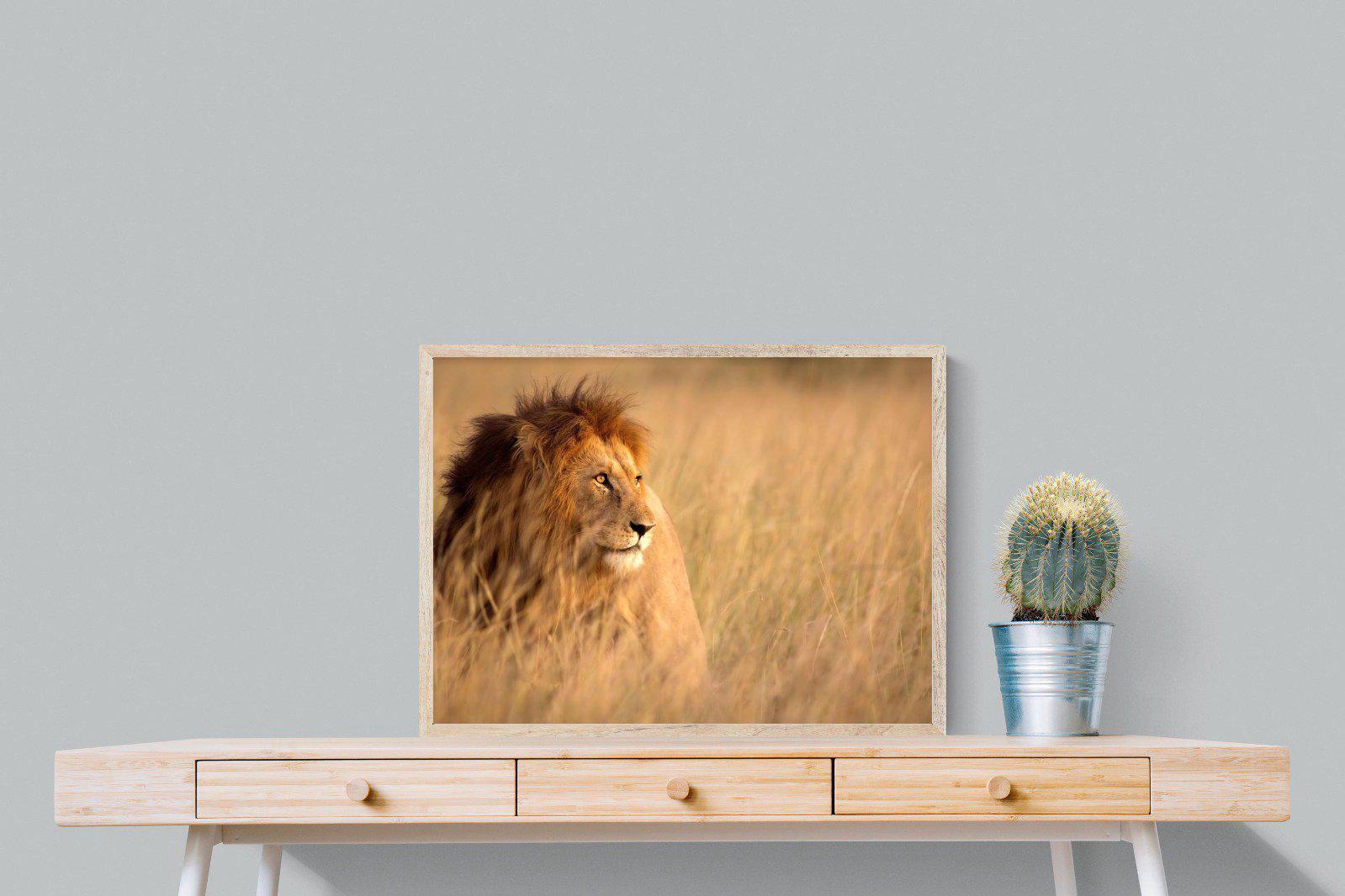 King-Wall_Art-80 x 60cm-Mounted Canvas-Wood-Pixalot