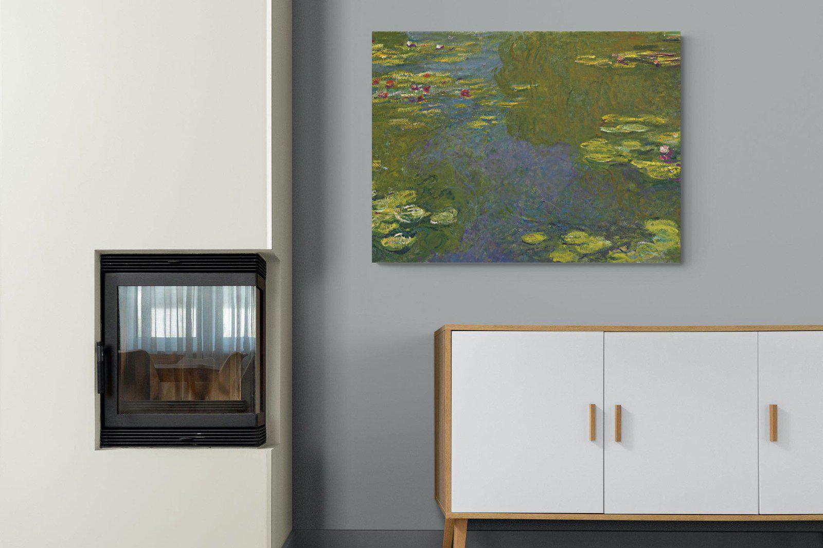 Le Bassin Aux Nymphéas-Wall_Art-100 x 75cm-Mounted Canvas-No Frame-Pixalot