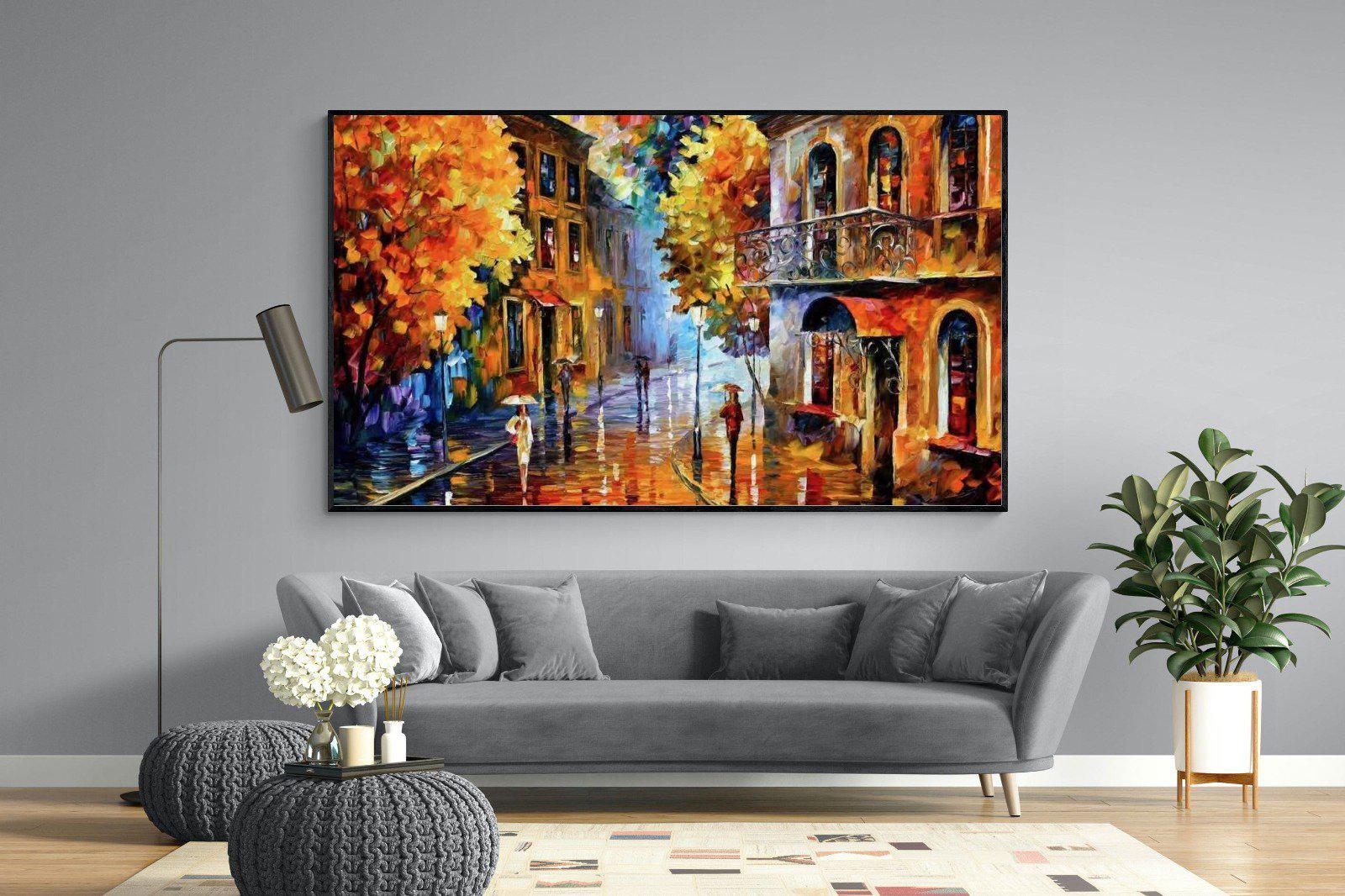 Leonid Afremov-Wall_Art-220 x 130cm-Mounted Canvas-Black-Pixalot