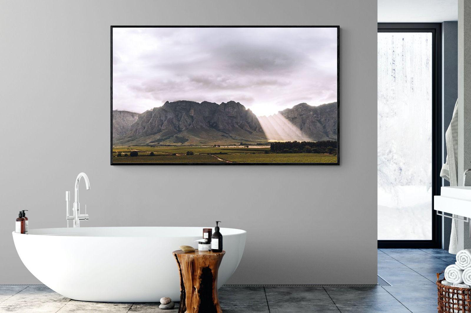 Light from Above-Wall_Art-180 x 110cm-Mounted Canvas-Black-Pixalot