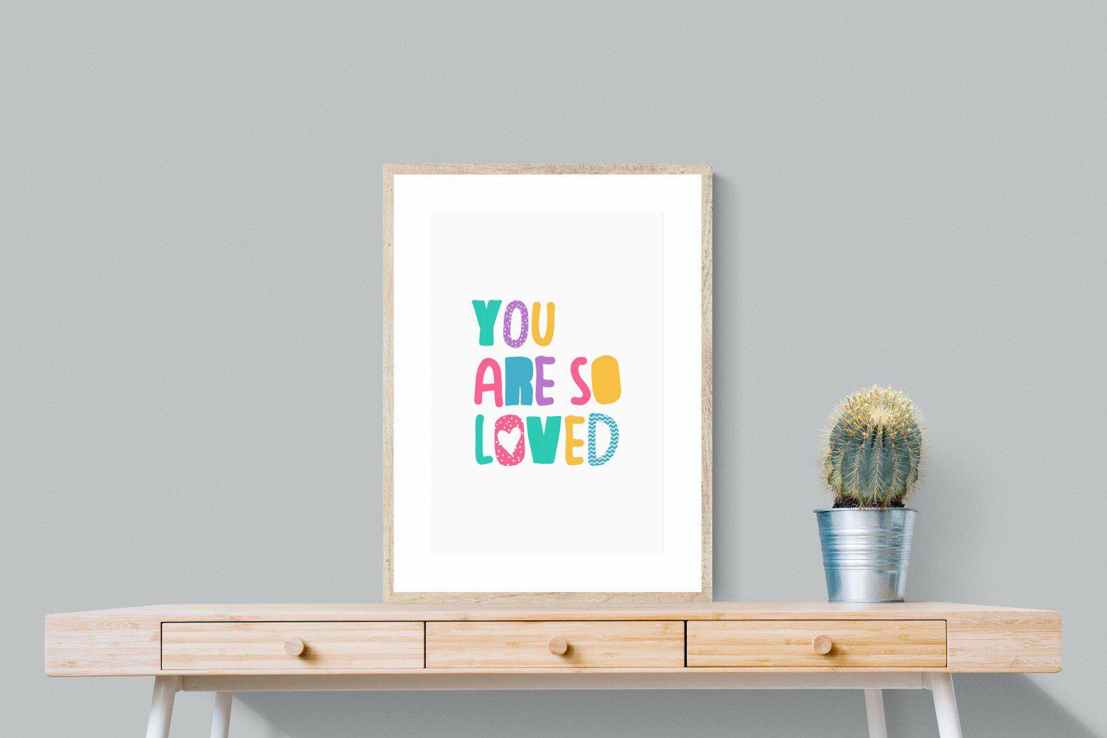 Loved-Wall_Art-60 x 80cm-Framed Print-Wood-Pixalot