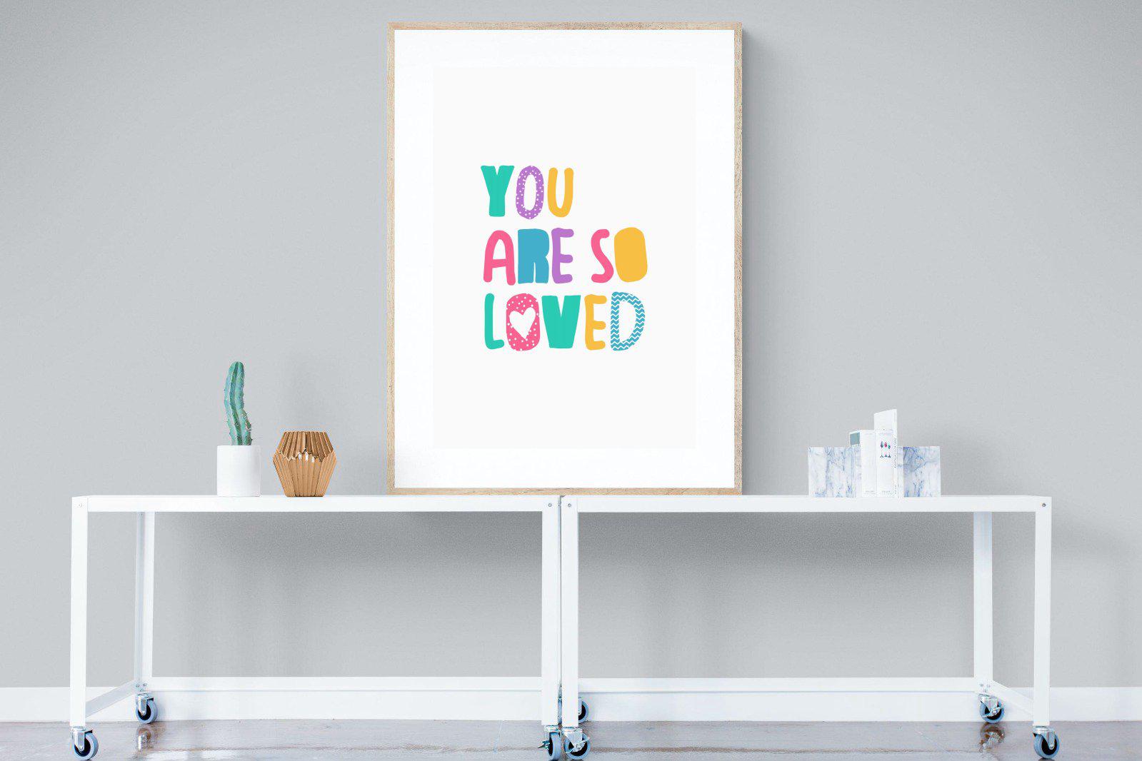 Loved-Wall_Art-90 x 120cm-Framed Print-Wood-Pixalot