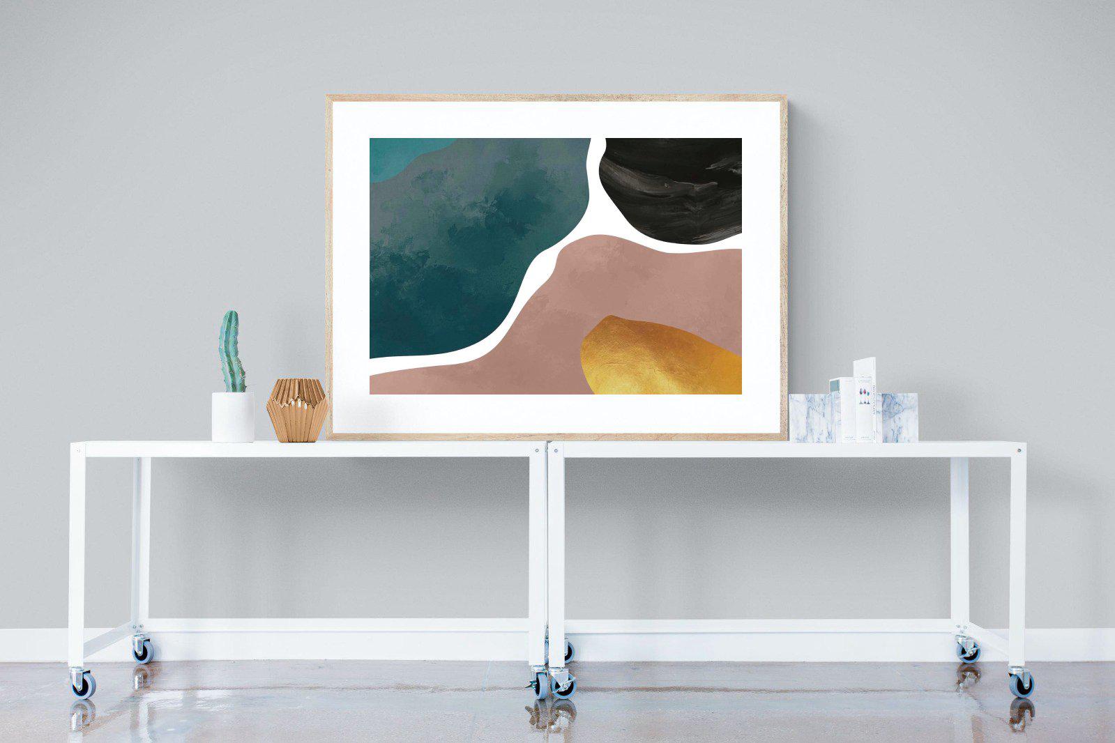 Marseille-Wall_Art-120 x 90cm-Framed Print-Wood-Pixalot