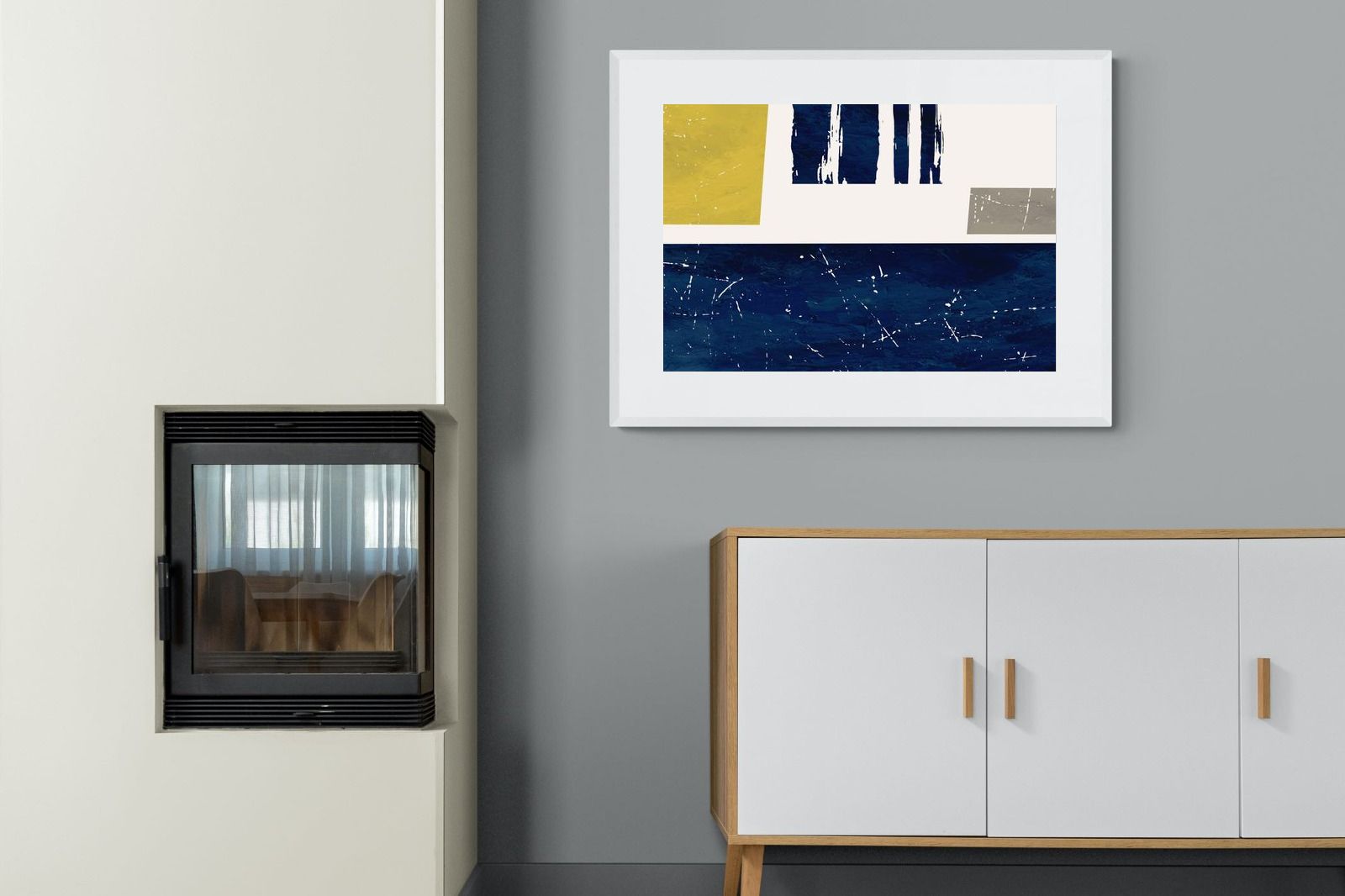 Metz-Wall_Art-100 x 75cm-Framed Print-White-Pixalot