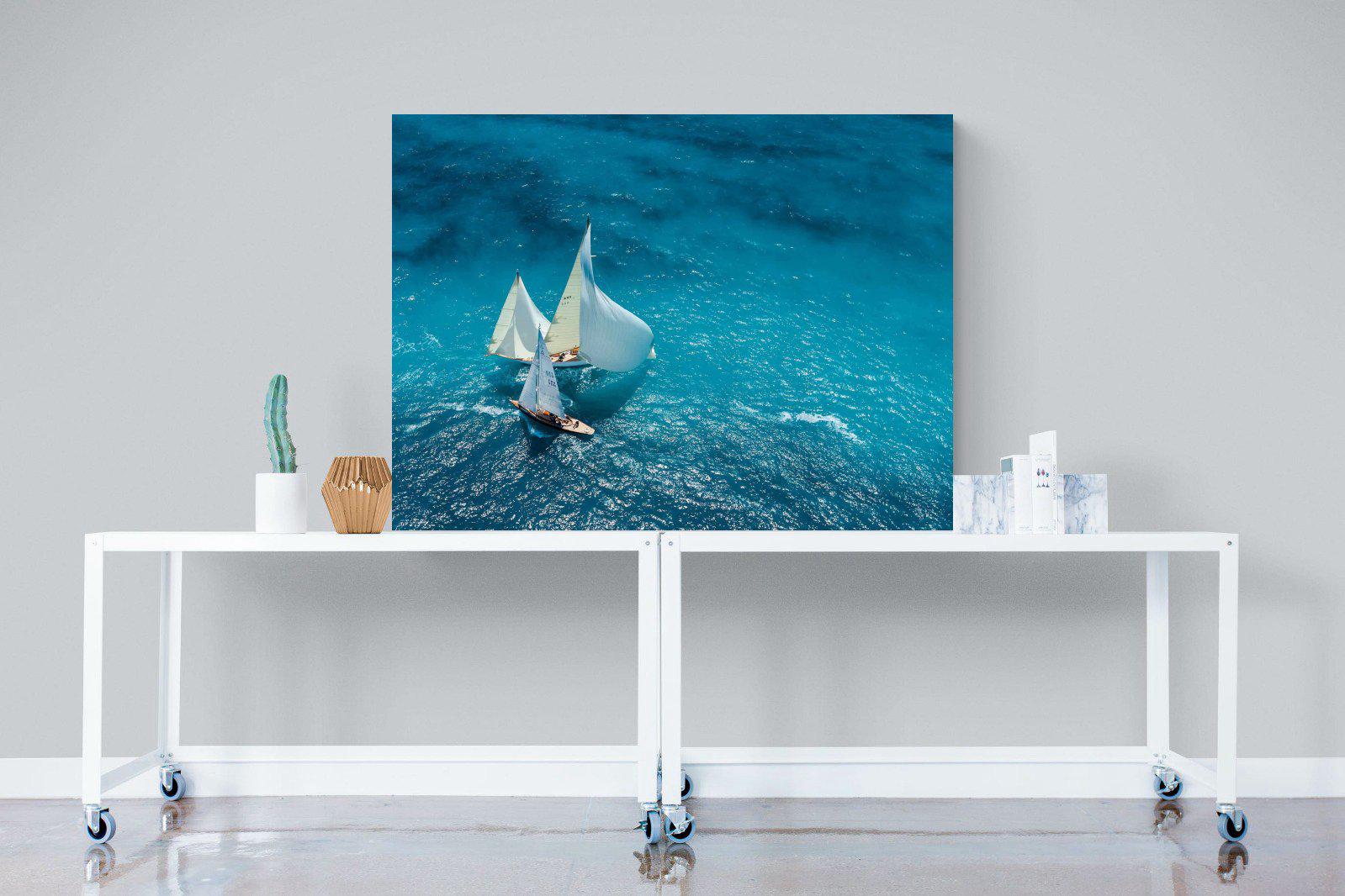 Nautical-Wall_Art-120 x 90cm-Mounted Canvas-No Frame-Pixalot