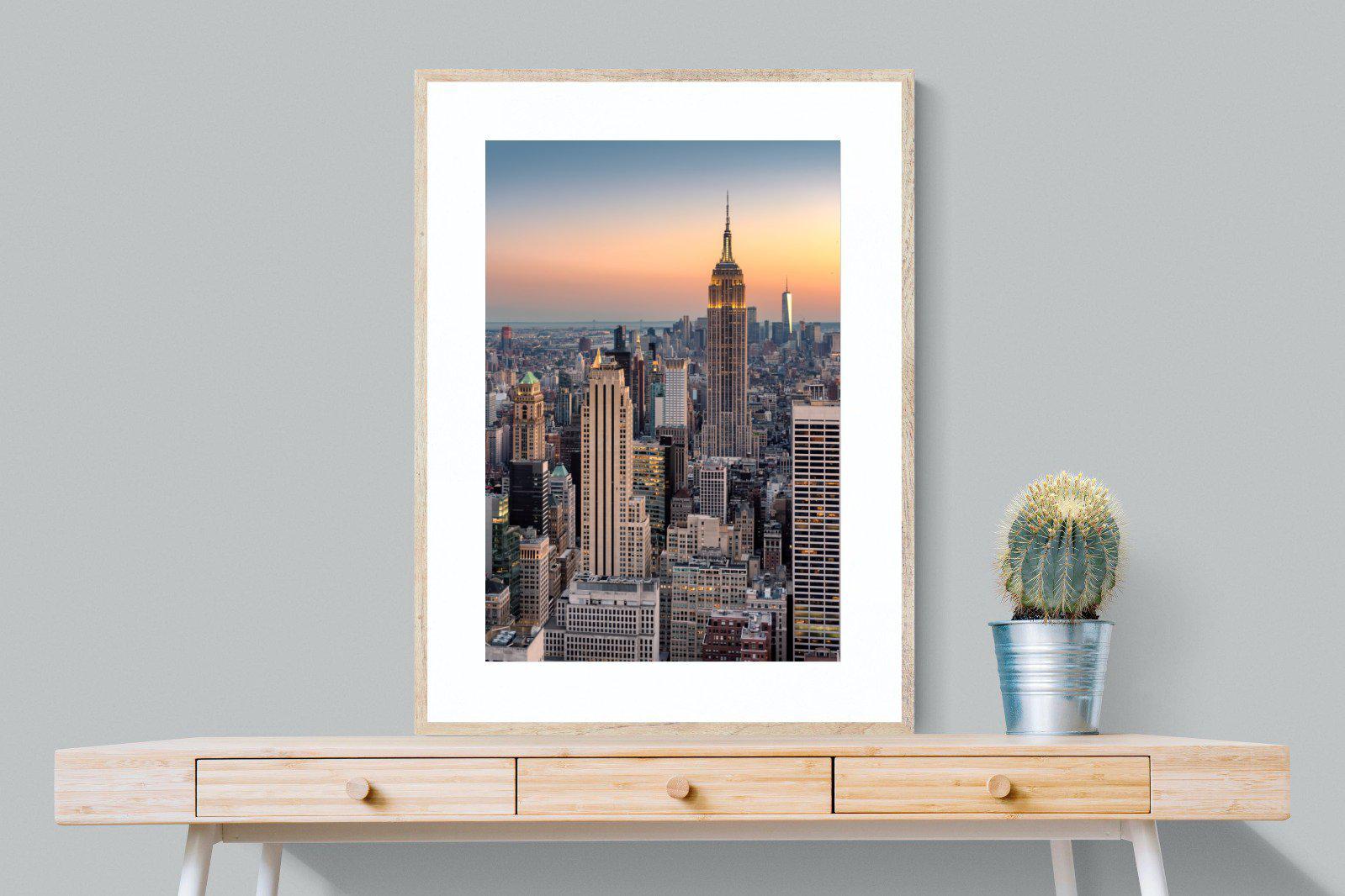New York-Wall_Art-75 x 100cm-Framed Print-Wood-Pixalot