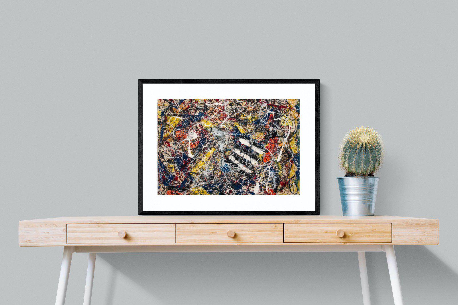 Number-17A-Wall_Art-80 x 60cm-Framed Print-Black-Pixalot