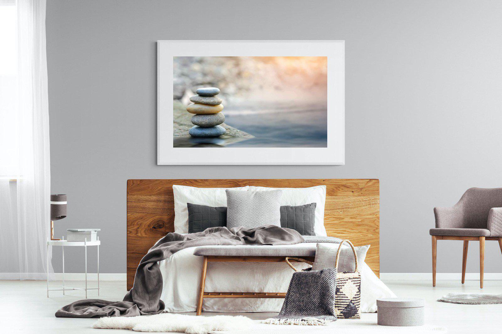 Peace-Wall_Art-150 x 100cm-Framed Print-White-Pixalot