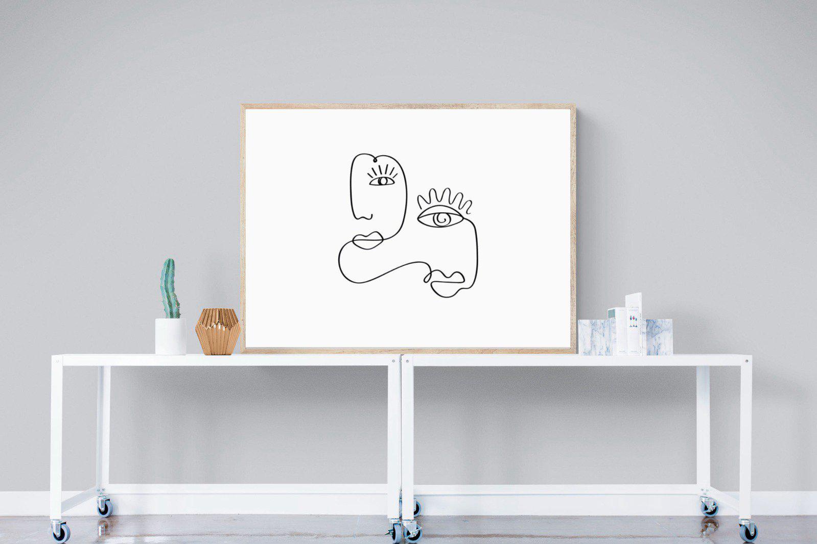 Picasso Two-Wall_Art-120 x 90cm-Mounted Canvas-Wood-Pixalot