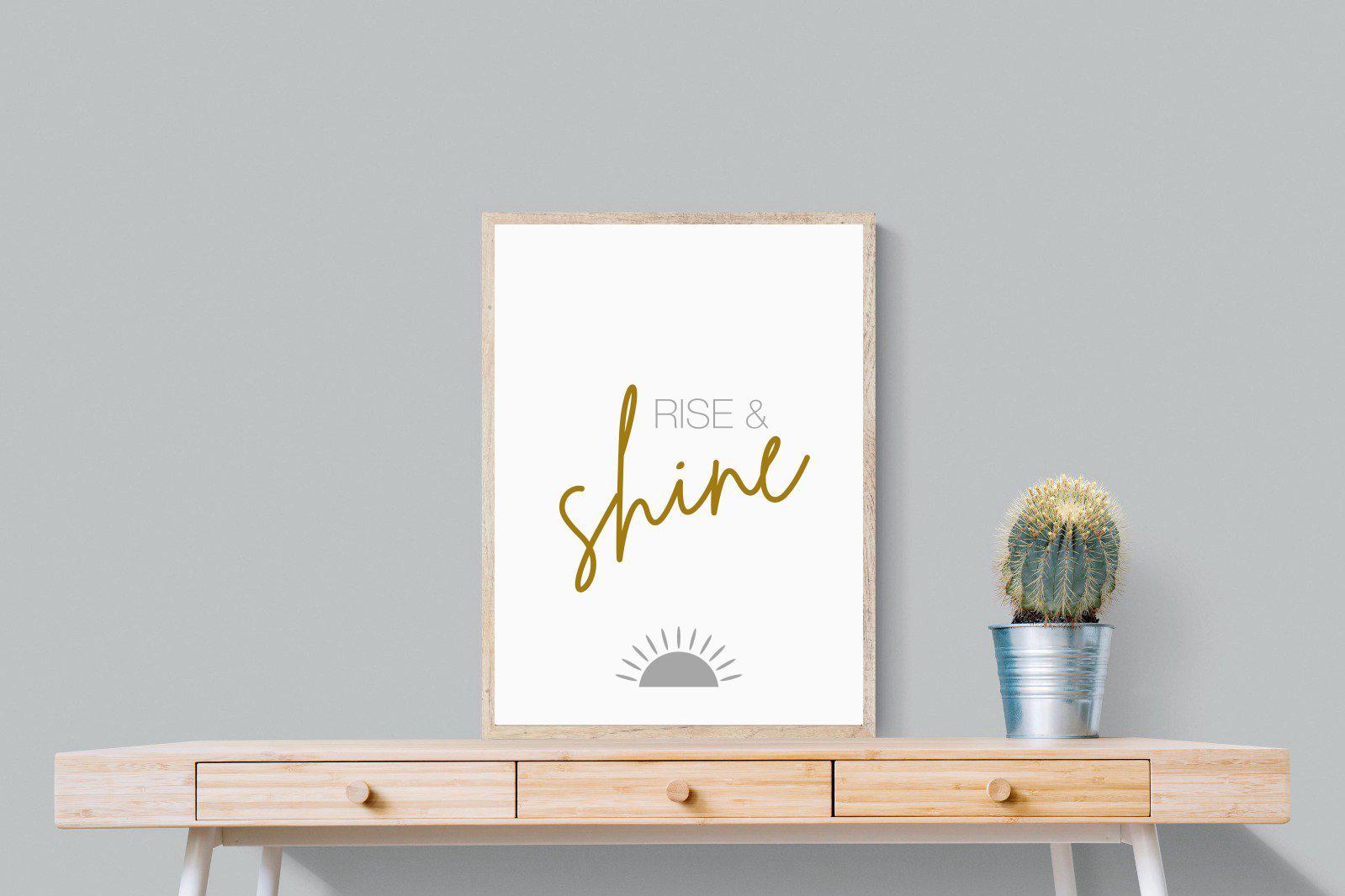 Rise & Shine-Wall_Art-60 x 80cm-Mounted Canvas-Wood-Pixalot