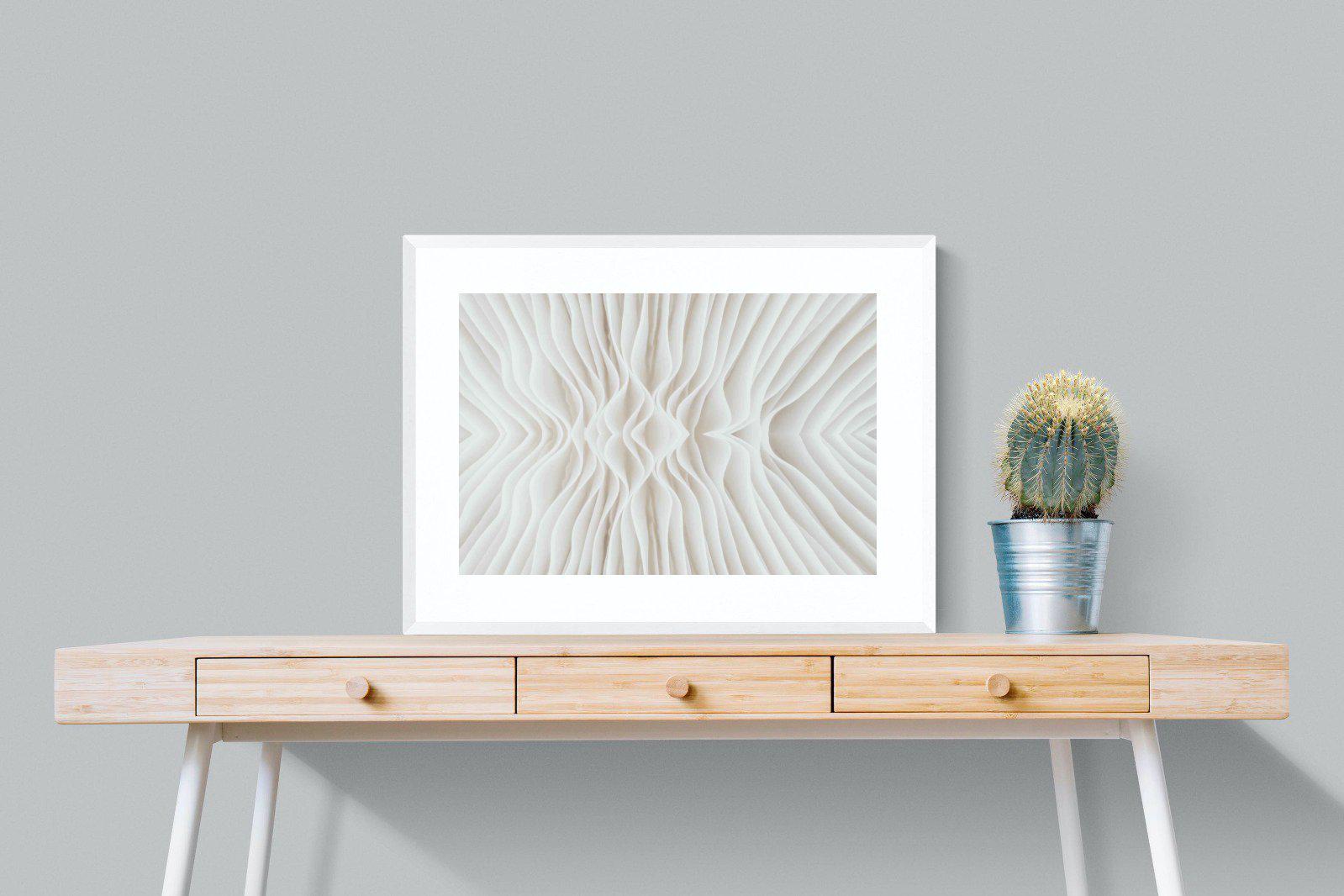 Sajor-Caju-Wall_Art-80 x 60cm-Framed Print-White-Pixalot