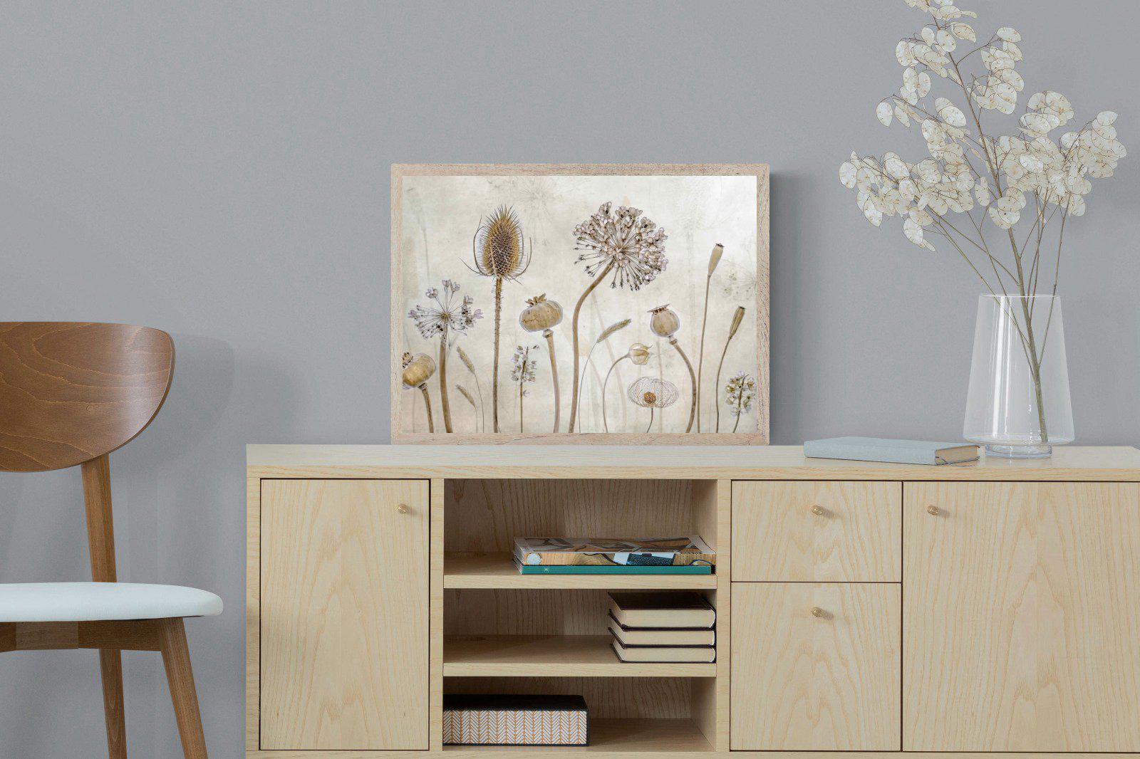 Seed Pods-Wall_Art-60 x 45cm-Mounted Canvas-Wood-Pixalot