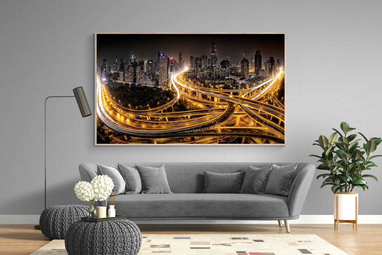 Shanghai-Wall_Art-220 x 130cm-Mounted Canvas-Wood-Pixalot