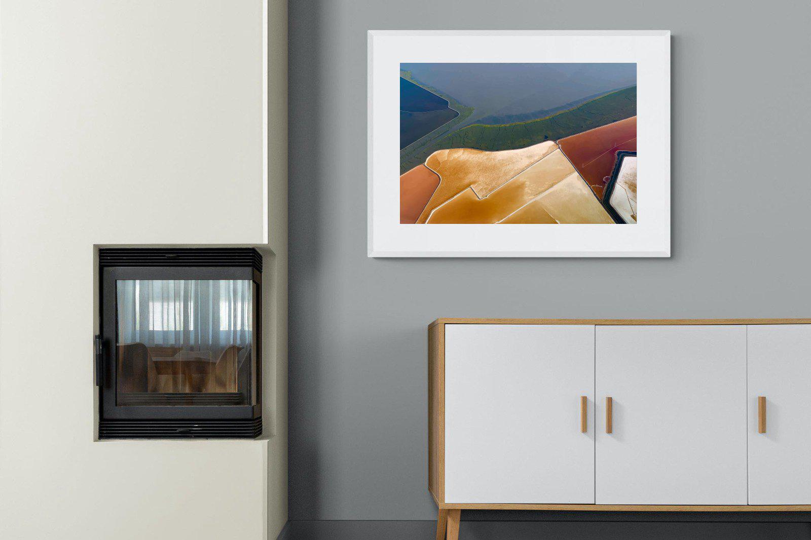 Shapes of Nature-Wall_Art-100 x 75cm-Framed Print-White-Pixalot