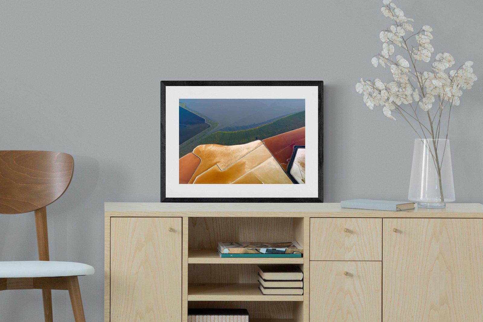 Shapes of Nature-Wall_Art-60 x 45cm-Framed Print-Black-Pixalot