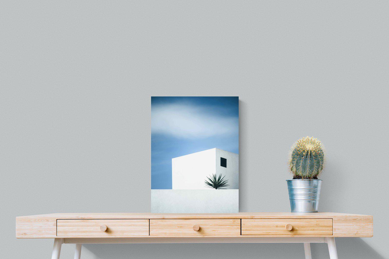 Simple Lines-Wall_Art-45 x 60cm-Mounted Canvas-No Frame-Pixalot