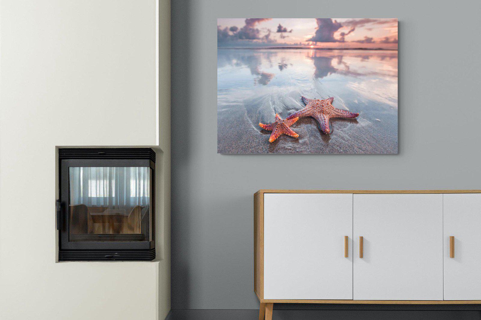 Starfish-Wall_Art-100 x 75cm-Mounted Canvas-No Frame-Pixalot