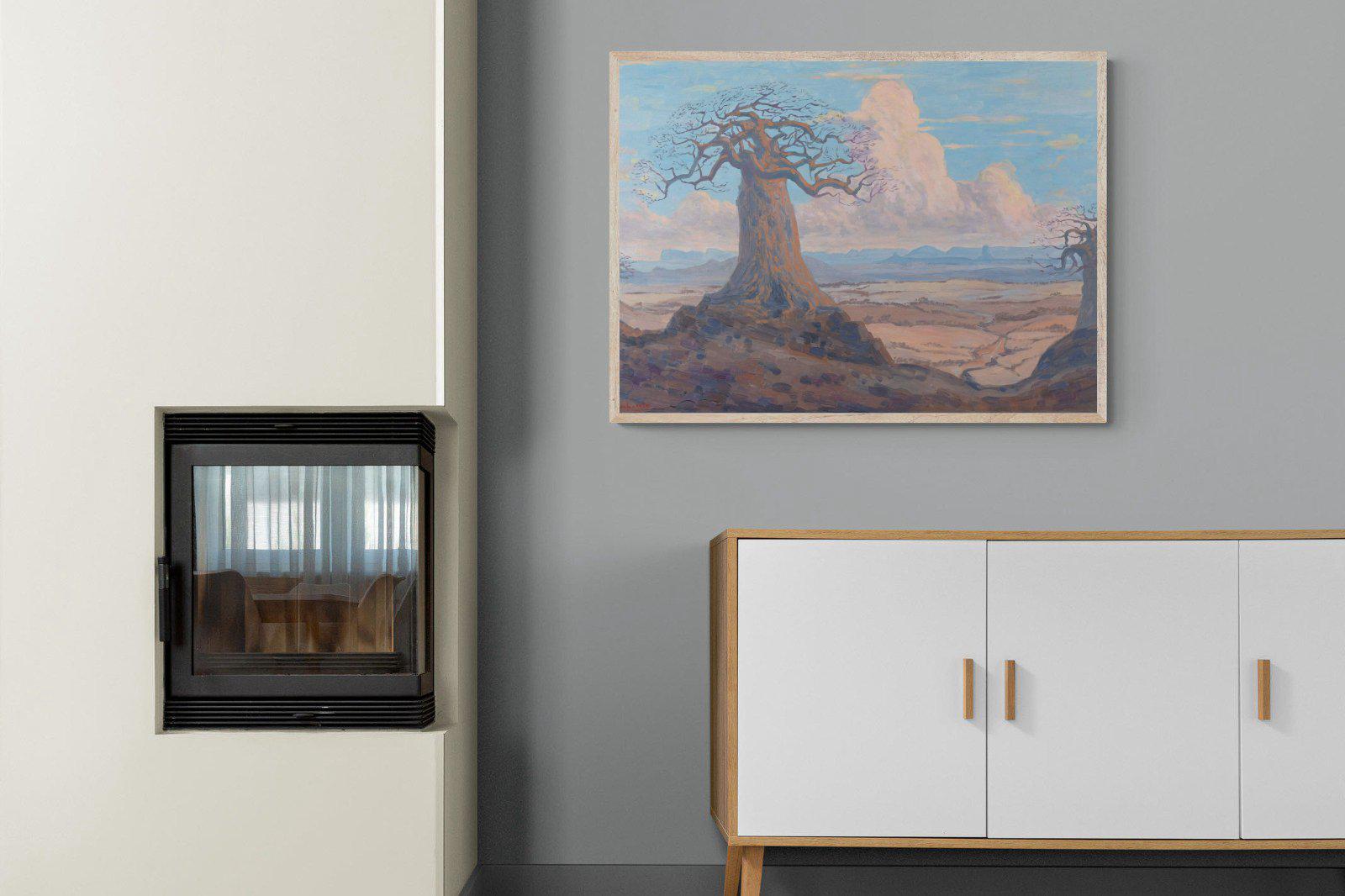 The Baobab Tree-Wall_Art-100 x 75cm-Mounted Canvas-Wood-Pixalot