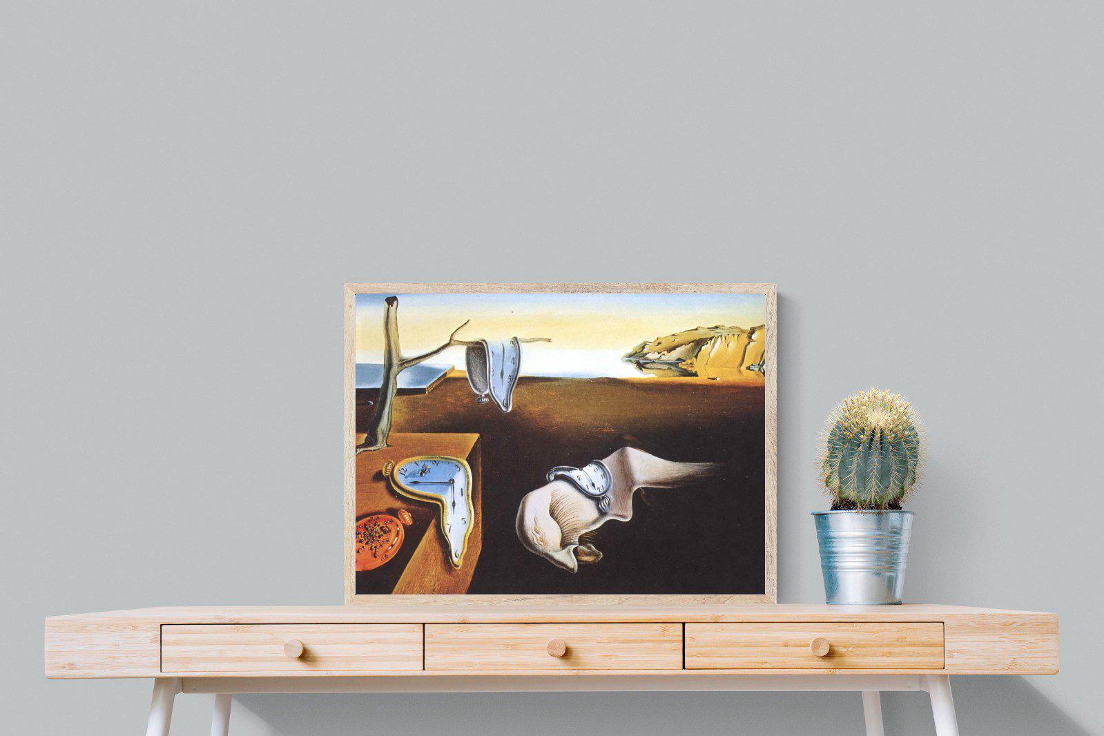 The Persistence of Memory-Wall_Art-80 x 60cm-Mounted Canvas-Wood-Pixalot