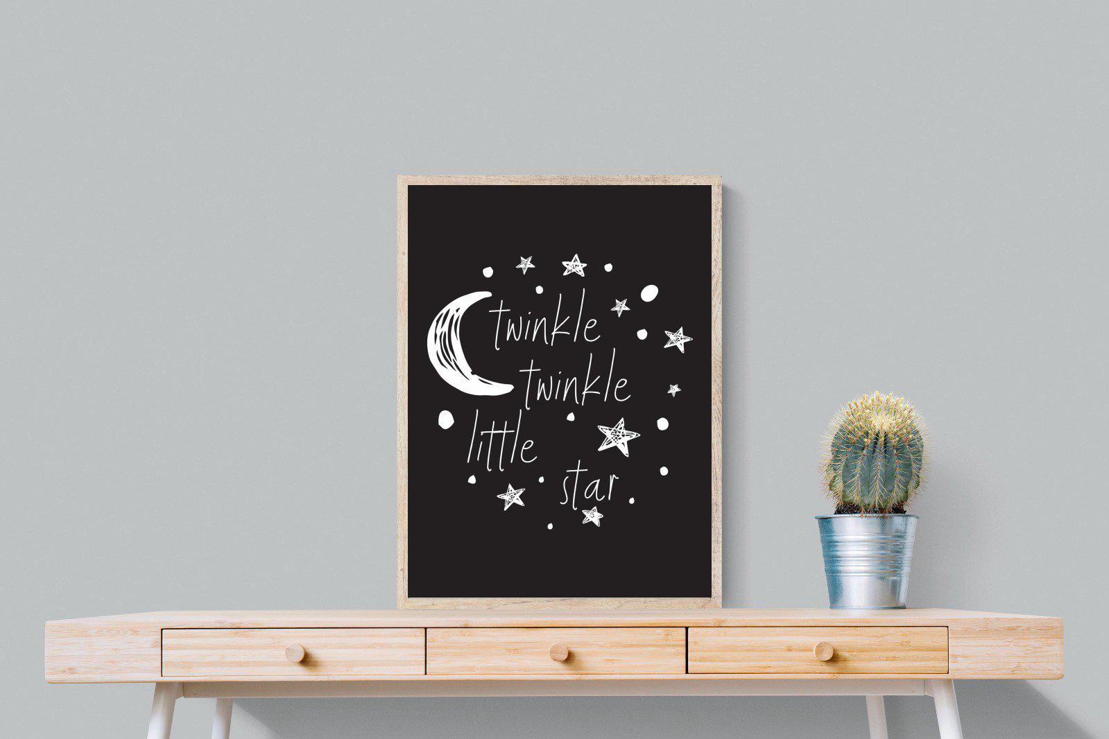 Twinkle Twinkle-Wall_Art-60 x 80cm-Mounted Canvas-Wood-Pixalot